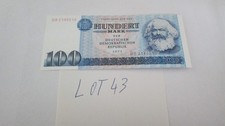 100 Mark Geldschein Banknote der DDR 1975 , bankfrisch