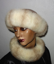 Saga Mink Nerz Pelz Stirnband