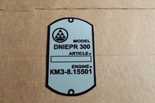 DNIEPR DNEPR 300 Namensschild