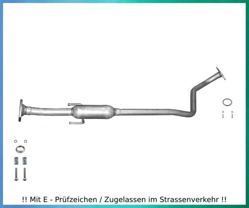 Mittelschalldämpfer für