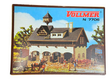 Vollmer 7706 Spur N Stall Gebäude Bauernhof Bausatz TOP OVP