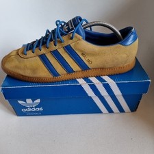 Adidas Originals Malmo City Casuals London Dublin Köln UK 10 Gelb Blau 
