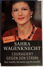 Sahra Wagenknecht signiert BSW