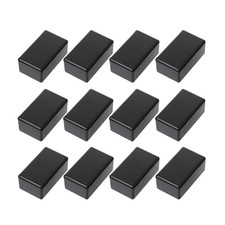 12 Stück Abzweigdose Gehäuse Schwarz Kunststoffgehäuse Electronic Project Box Ge