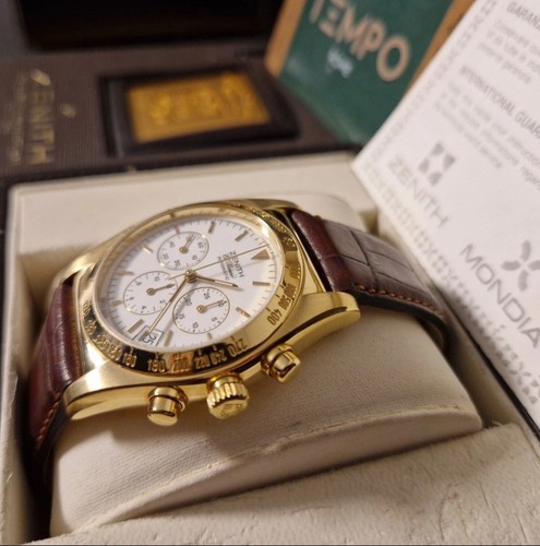 Zenith primero 18k gold - zenith, –