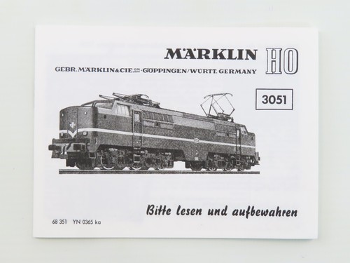 Marklin 3051 electric - marklin,