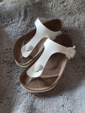 Gizeh Papillio Birkenstock 38 Weiß Neu Sandalen