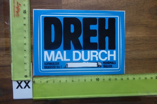 Alter aufkleber tabak - alter,
