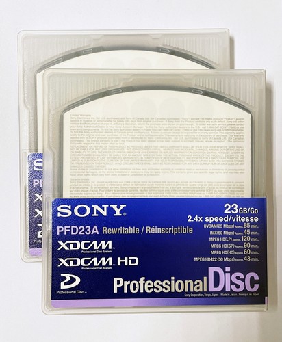 Sony professional optical disc - optical,