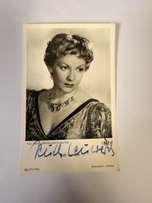 Ruth leuwerik ufa signiert - leuwerik,