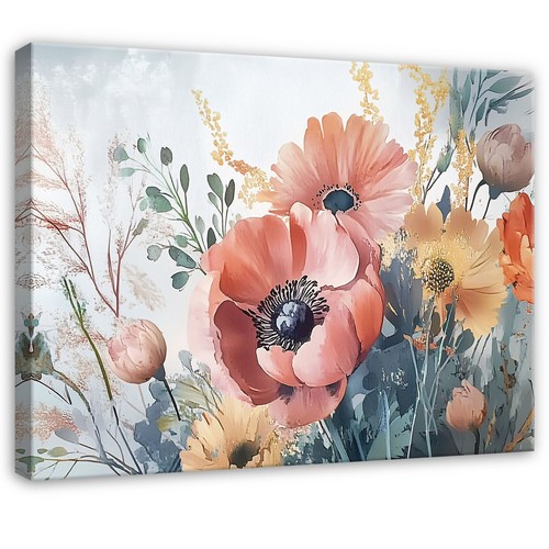 Leinwand bilder blumen - leinwand,