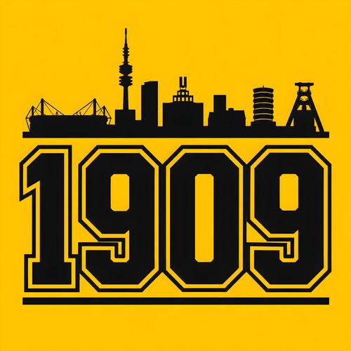 Bvb sticker 9 8 cm - x, 9,8