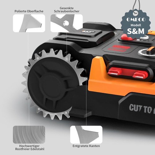 Pcs stahl spikes für worx - pcs,