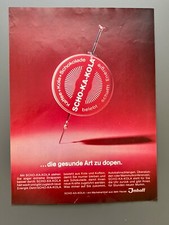 Scho-Ka-Kola Die gesunde Art zu dopen retro 1968 Vintage Ad Werbung Reklame V3