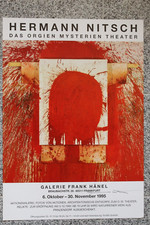 Nitsch Hermann , Farboffset  handsigniert-Das Orgien Mysterium Theater- selten