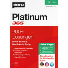 Nero platinum 365 download - platinum, 1