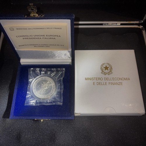 Italien euro silbermünze - italien,