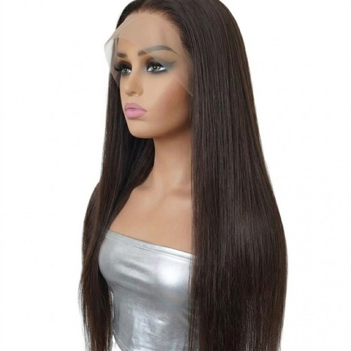 Alltag braun long straight - braun,
