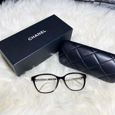 CHANEL Brillenfassung 3402-A um 501 gold & silberfarben stilvolles Design sanft
