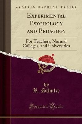 Experimental psychology and - experimental,