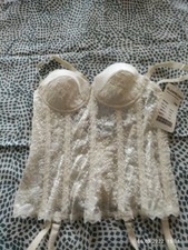 Braut-Corsage - mit Spitze -