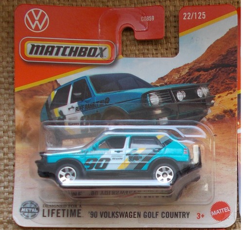 Matchbox golf country - vw,