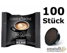 Caffè Borbone NERO 100 Kapseln - DonCarlo - kompatibel mit A Modo Mio - Schwarz
