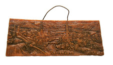 Wachsrelief - Rottenburg am Neckar - 28x11 cm - Wandschmuck