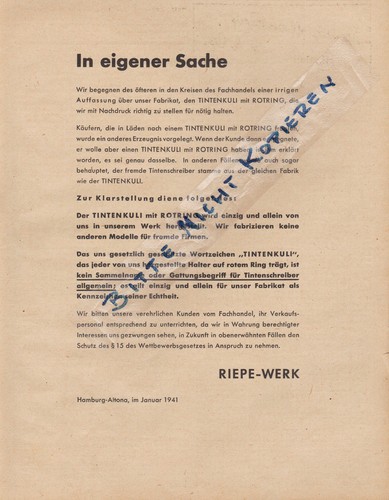 Hamburg altona brief 1941 - hamburg-altona,,