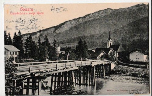 Goisern traunbrücke und ewige - traunbrücke,