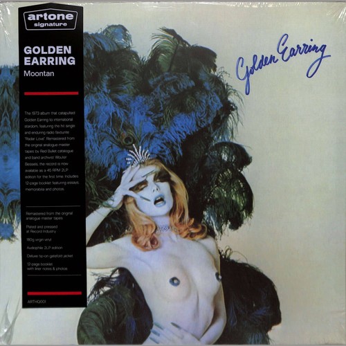 Golden earring moontan - earring,