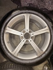 Original Mercedes 17 Zoll Alufelgen A1774011200 + Hankook Winterreifen 205/55R17