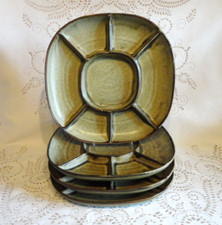 2 Langenthal Sahara Fondueteller Antipasti Teller Menueteller 25cm RARITÄT!