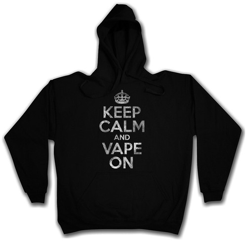 Keep calm and vape hoodie - calm,