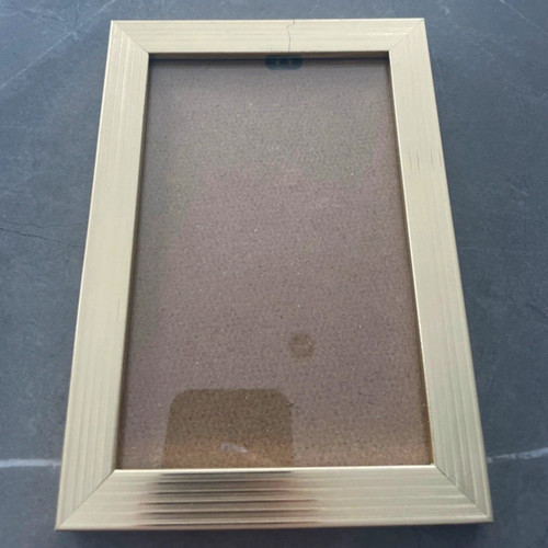 Bilderrahmen gold rechteckig