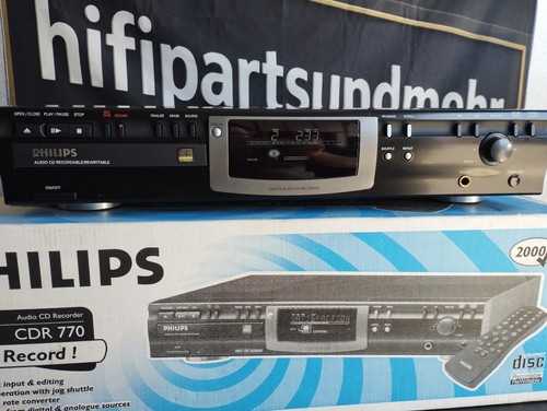 Philips cdr 770 player - philips, cd