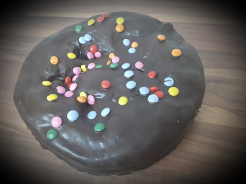 Schokokuchen geburtstagskuchen - schokokuchen,