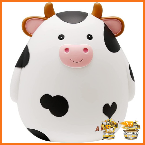 Sparschwein kuh unzerbrechlich - sparschwein,