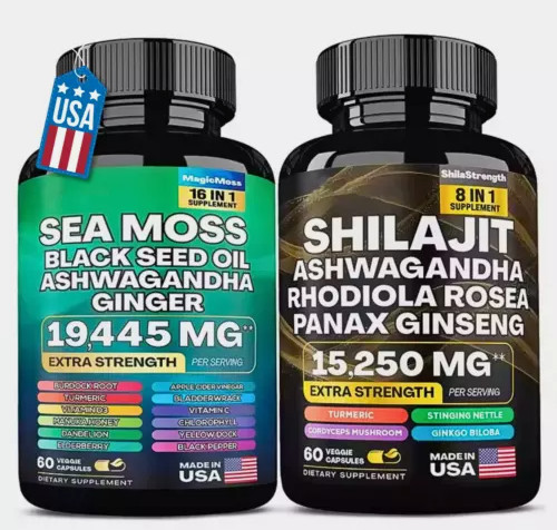 Sea moss und shilajit - und, power
