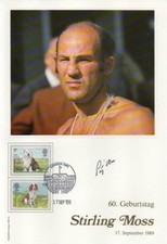 Philswiss Autogramm - Stirling Moss - limitiert