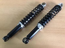 Stoßdämpfer schwarz chrom 280mm Mofa Moped Piaggio Vespa Bravo