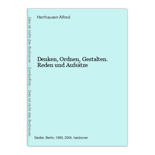 Denken ordnen gestalten - denken,,