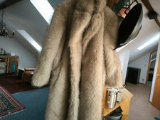 Pelzmantel Damen Gr. 38