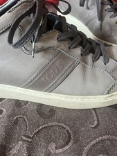 Tod´s Herrenschuhe Sneaker Gr. 42 Leder grau
