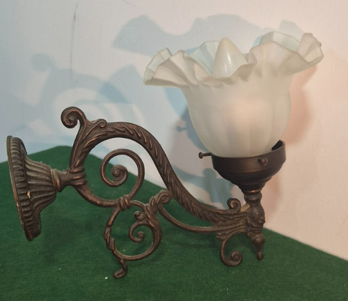 Antike jugendstil wandleuchte - antike,