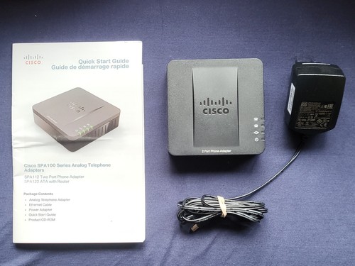 Cisco spa112 telefonadapter - cisco,