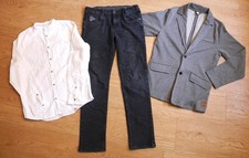 Kleiderpaket Set Jungen 158 164 Esprit H&M Sakko Jeans Hemd Elegant Jacket Blaze
