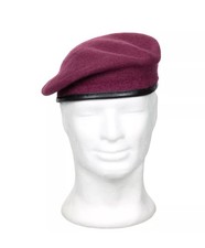 BW Bundeswehr Commando Barett Fallschirmjäger Bordeaux Gr 38 