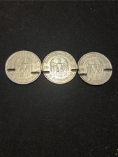 3 x 5 Reichsmark Paul Von
