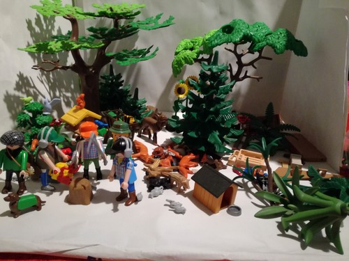 Playmobil wald tiere pflanzen - playmobil,